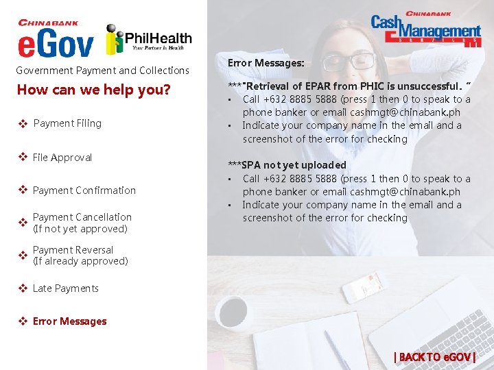 Government Payment and Collections How can we help you? v x. Payment Filing v Government Payment and Collections How can we help you? v x. Payment Filing v