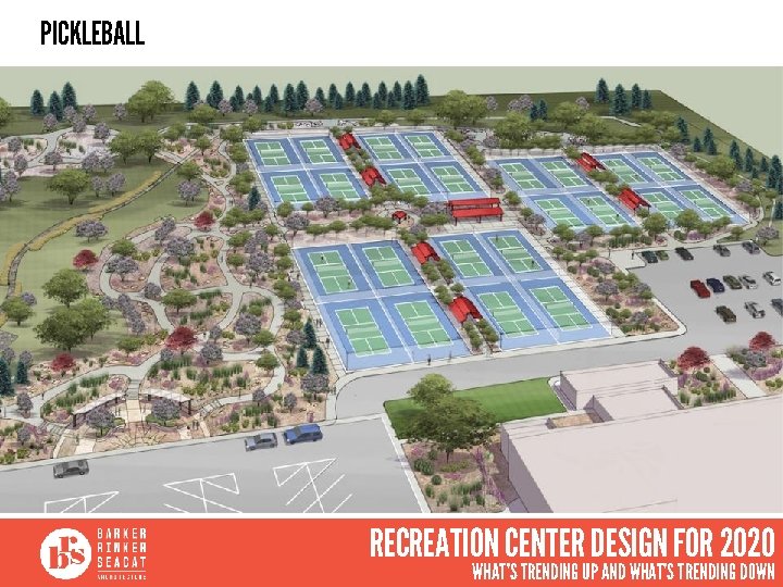 PICKLEBALL RECREATION CENTER DESIGN FOR 2020 WHAT’S TRENDING UP AND WHAT’S TRENDING DOWN 