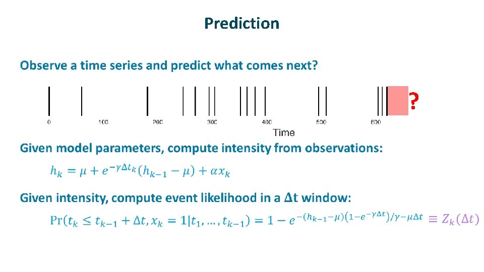 Prediction ü ? 