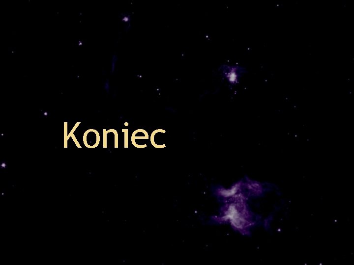 Koniec 