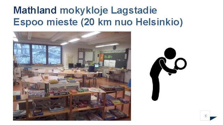 Mathland mokykloje Lagstadie Espoo mieste (20 km nuo Helsinkio) 6 