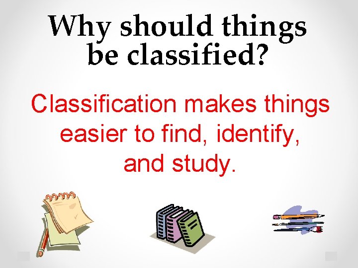 UNIT 1 Classification Learning Target I can classify