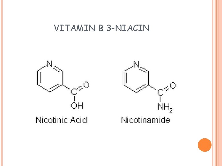 VITAMIN B 3 -NIACIN 