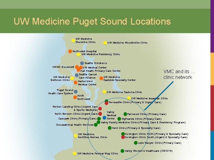 UW Medicine Puget Sound Locations UW Medicine Shoreline Clinic UW Medicine Woodinville Clinic Northwest