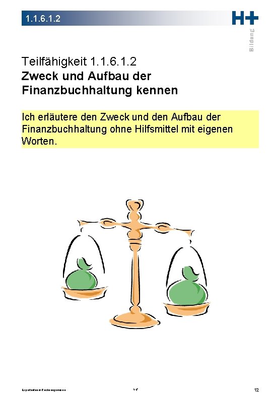 1. 1. 6. 1. 2 Teilfähigkeit 1. 1. 6. 1. 2 Zweck und Aufbau