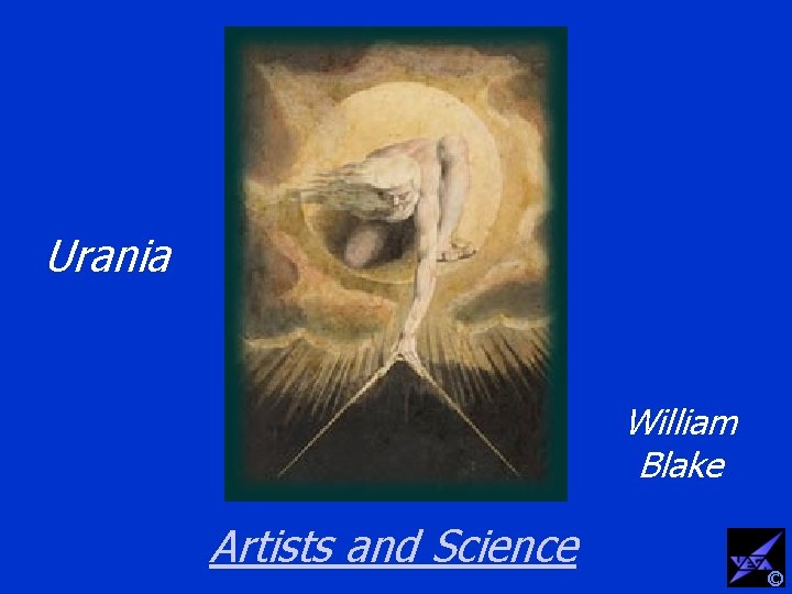 Urania William Blake Artists and Science © 
