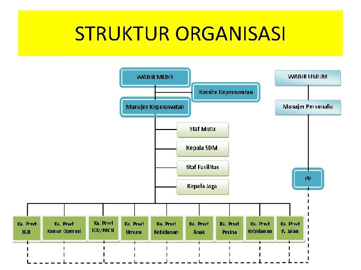 STRUKTUR ORGANISASI 