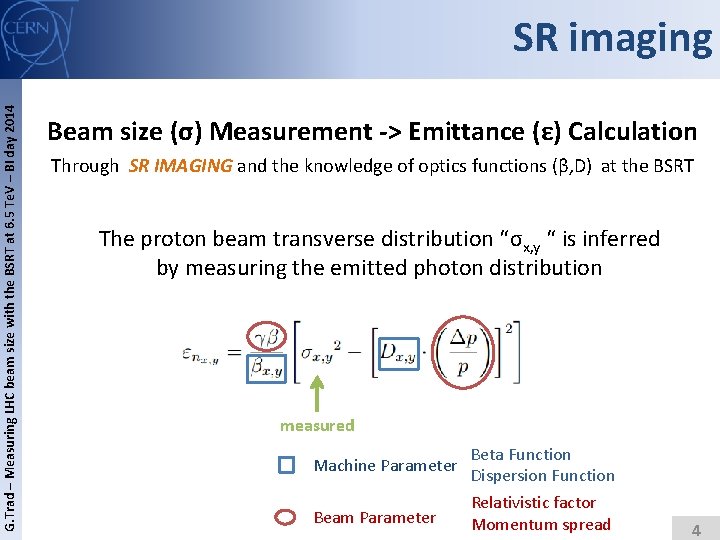 Measuring beam size with the LHC BSRT at