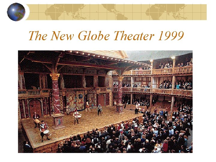 The New Globe Theater 1999 
