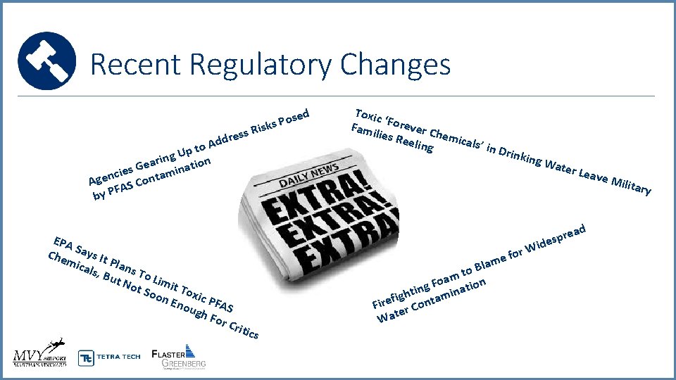 Recent Regulatory Changes i s. R s e r dd o. A t p