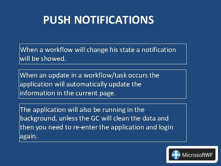 Project 3 final presentation Development of workflow notification