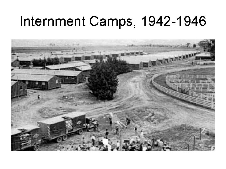 Internment Camps, 1942 -1946 