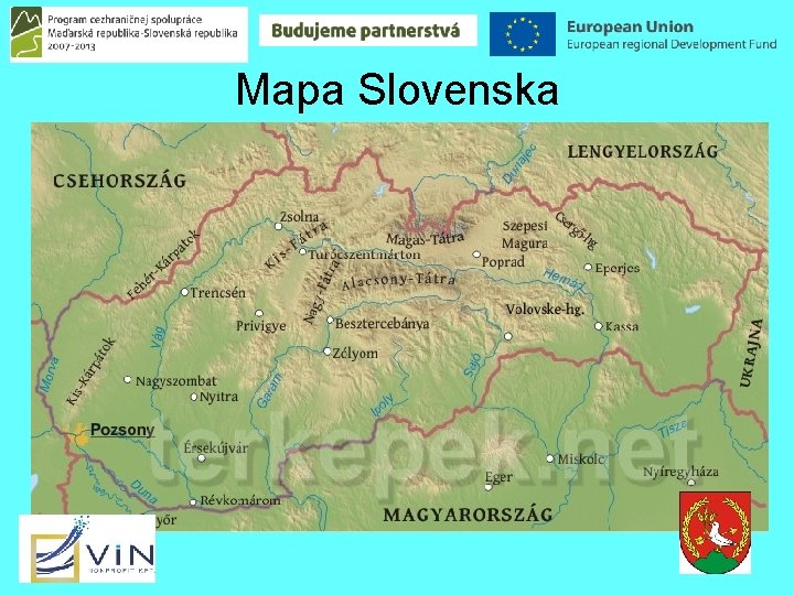 Mapa Slovenska 9 