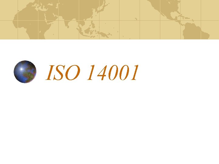 ISO 14001 