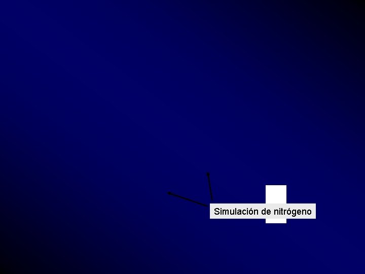 Simulación de nitrógeno 