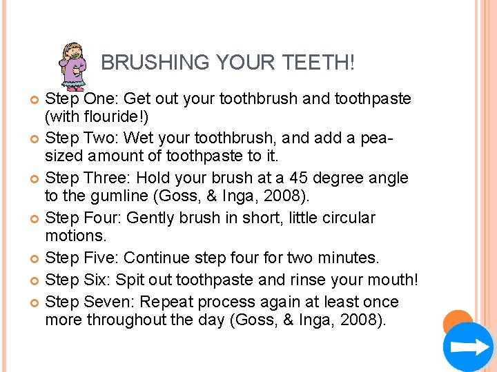 Habits Toothpaste Good Habits CLICK ON DIFFERENT PICTURES TO LEARN