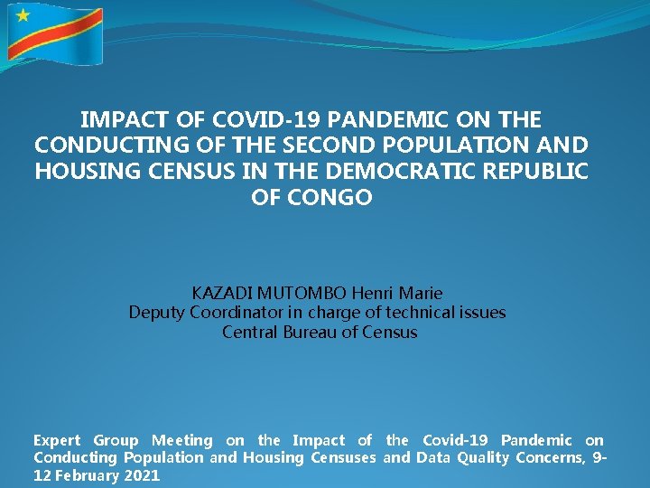 IMPACT OF COVID-19 PANDEMIC ON THE CONDUCTING OF THE SECOND POPULATION AND HOUSING CENSUS