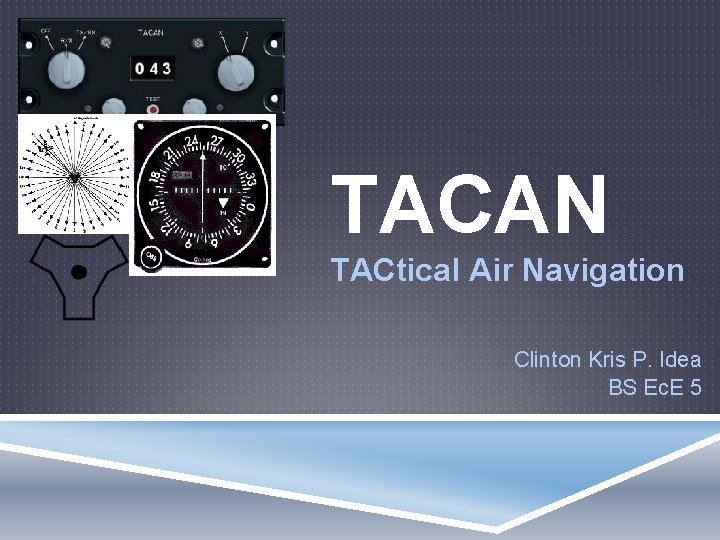 TACAN TACtical Air Navigation Clinton Kris P. Idea BS Ec. E 5 