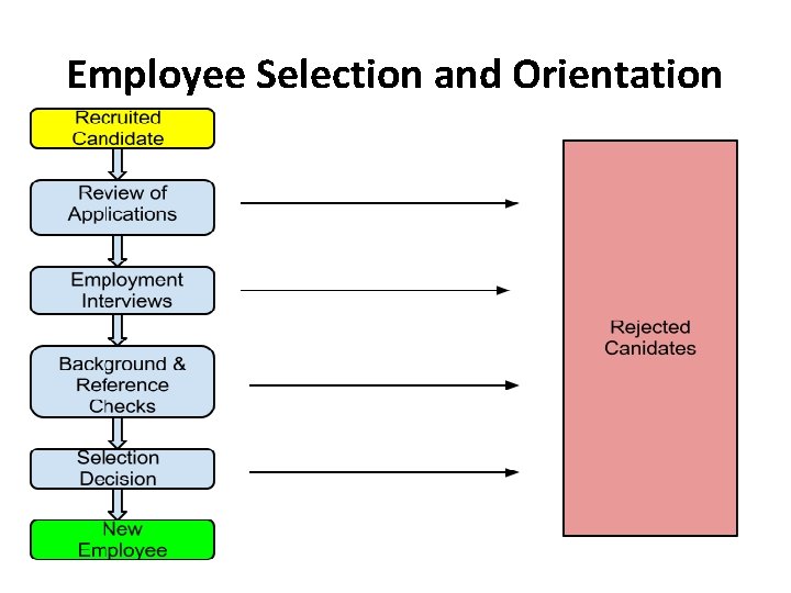 Employee Selection and Orientation 