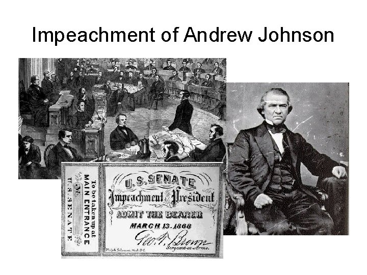 Impeachment of Andrew Johnson 