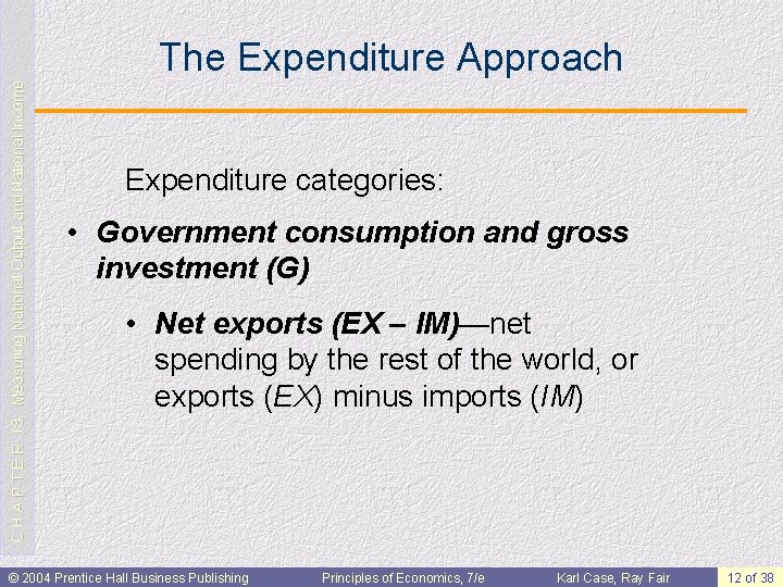 C H A P T E R 18: Measuring National Output and National Income