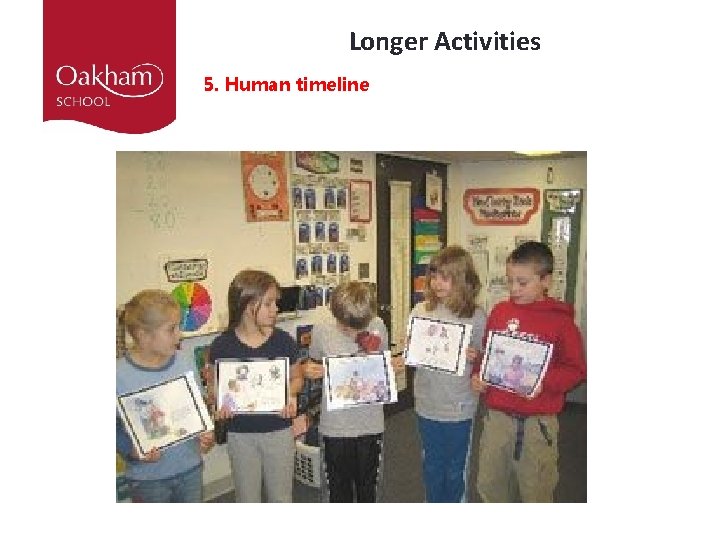 Longer Activities 5. Human timeline 