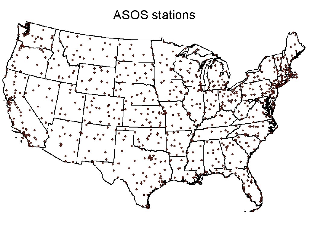 ASOS stations 