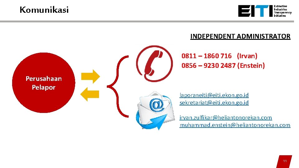 Komunikasi INDEPENDENT ADMINISTRATOR 0811 – 1860 716 (Irvan) 0856 – 9230 2487 (Enstein) Perusahaan Komunikasi INDEPENDENT ADMINISTRATOR 0811 – 1860 716 (Irvan) 0856 – 9230 2487 (Enstein) Perusahaan