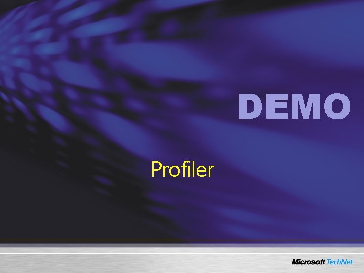 DEMO Profiler 