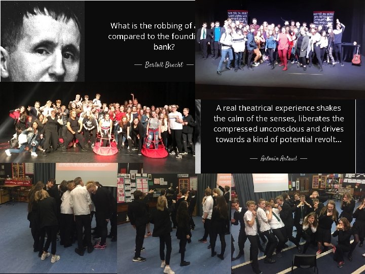 STUDY OF PRACTITIONERS What is a practitioner? v These are the pioneers of drama