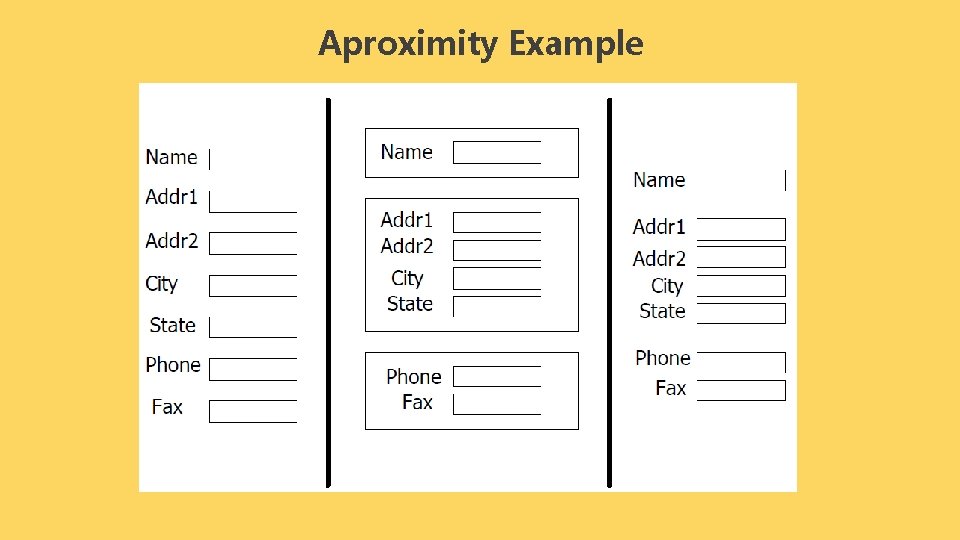 Aproximity Example 