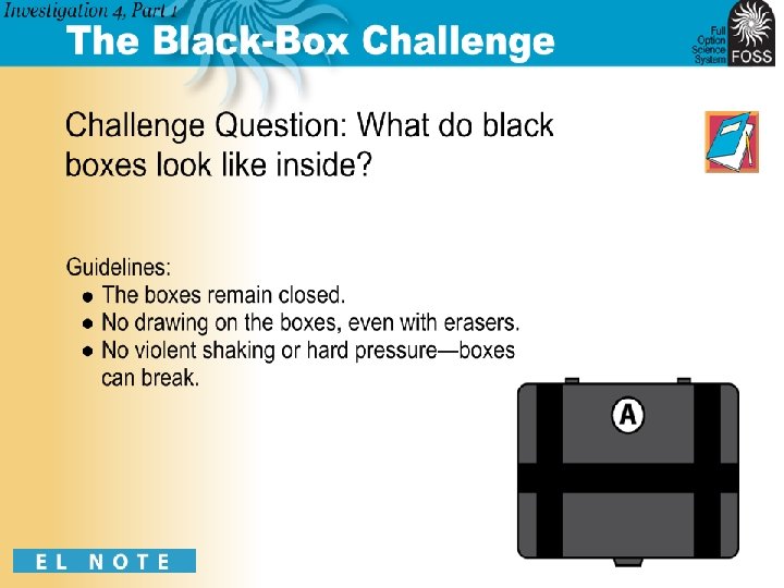 Investigation 2, Part 1: Black Boxes 16 