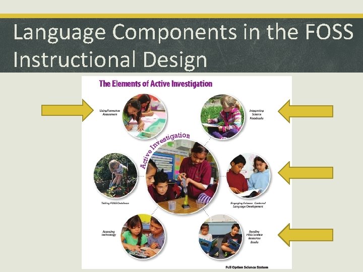 Language Components in the FOSS Instructional Design 