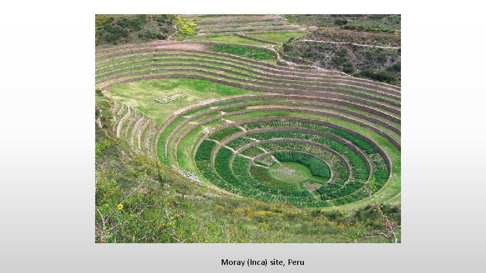 Moray (Inca) site, Peru 