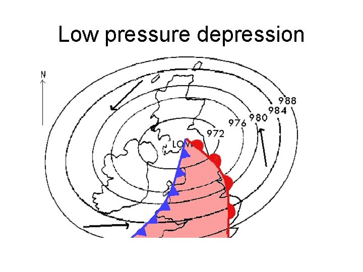 Low pressure depression 