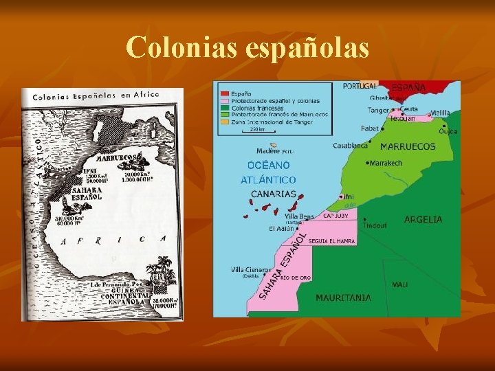 Colonias españolas 