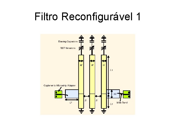 Filtro Reconfigurável 1 