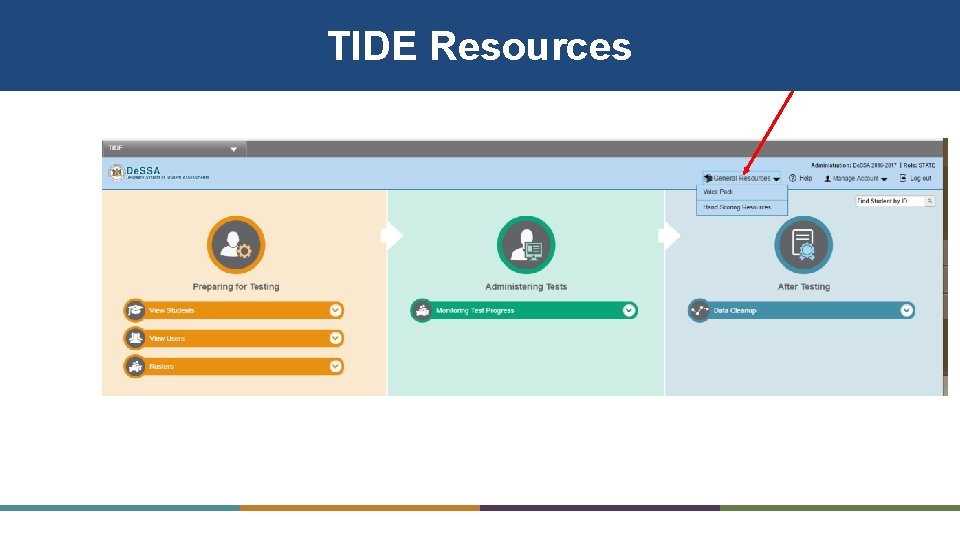 TIDE Resources 