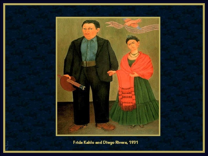 Frida Kahlo and Diego Rivera, 1931 