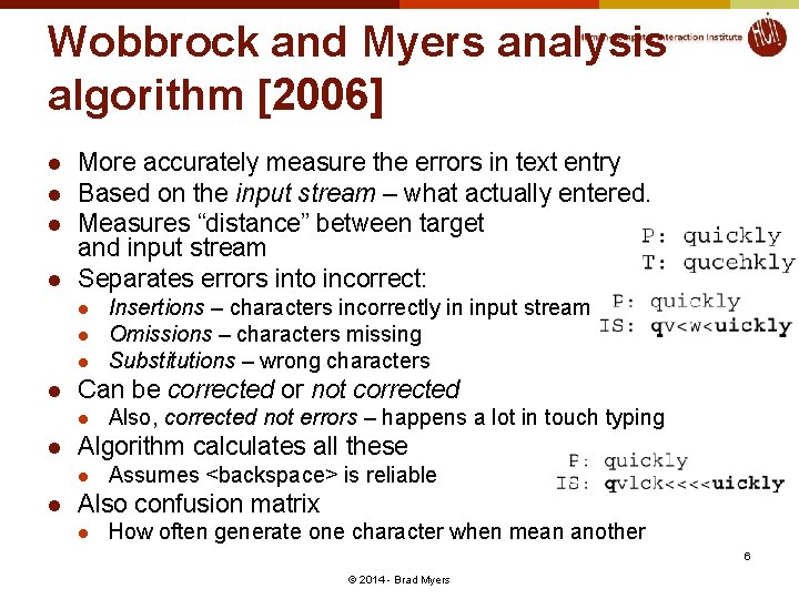 Lecture 12 Past to Future Text Entry for
