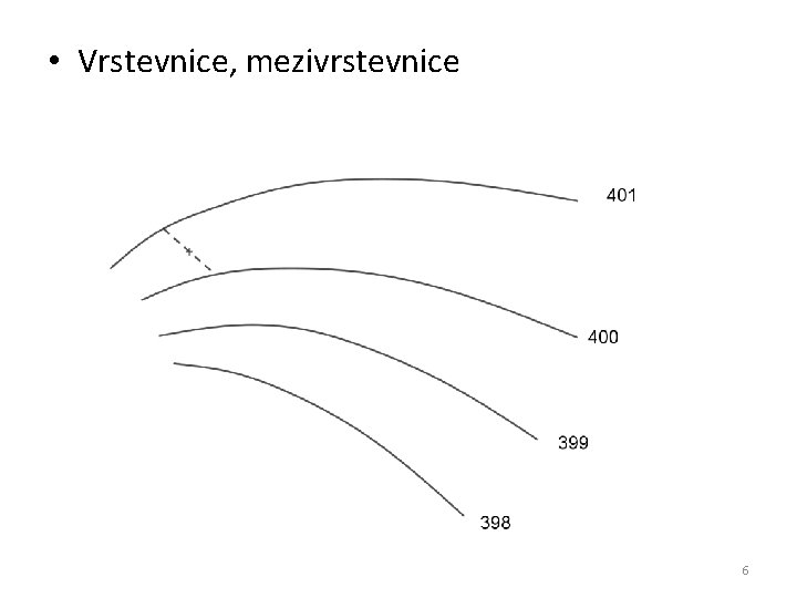  • Vrstevnice, mezivrstevnice 6 