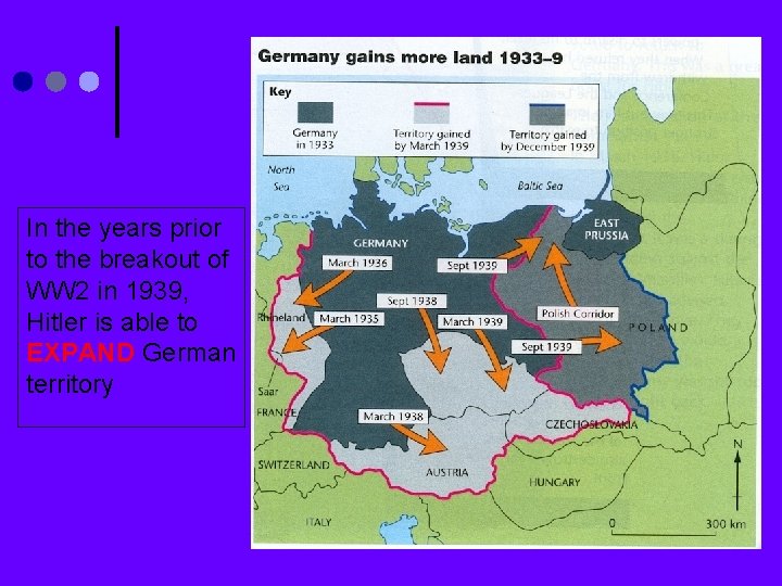 In the years prior to the breakout of WW 2 in 1939, Hitler is