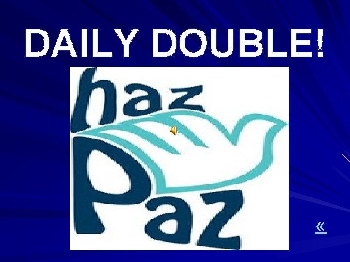 DAILY DOUBLE! « 