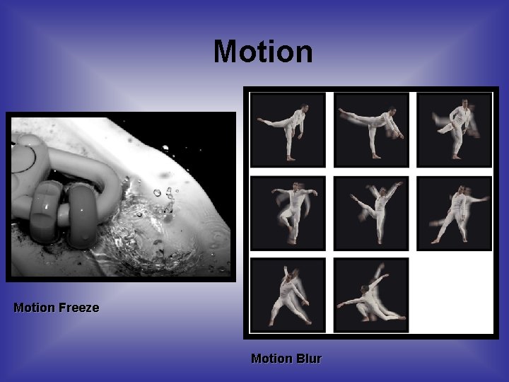 Motion Freeze Motion Blur 