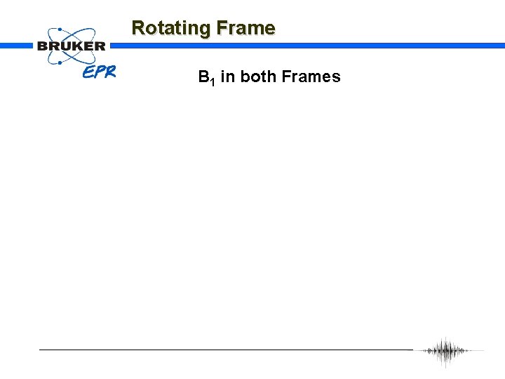 Rotating Frame B 1 in both Frames 