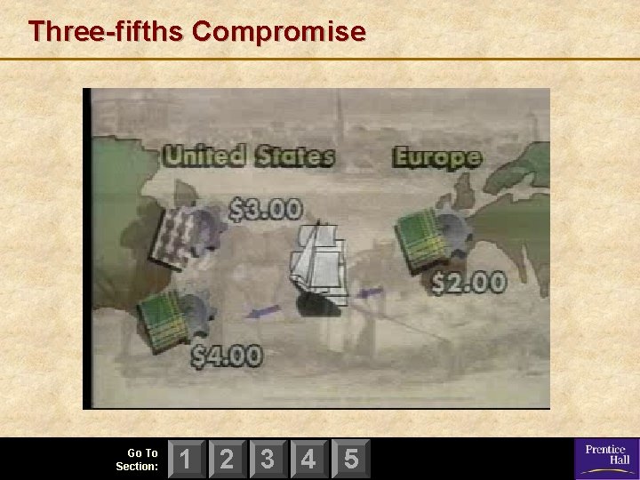 Three-fifths Compromise Go To Section: 1 2 3 4 5 