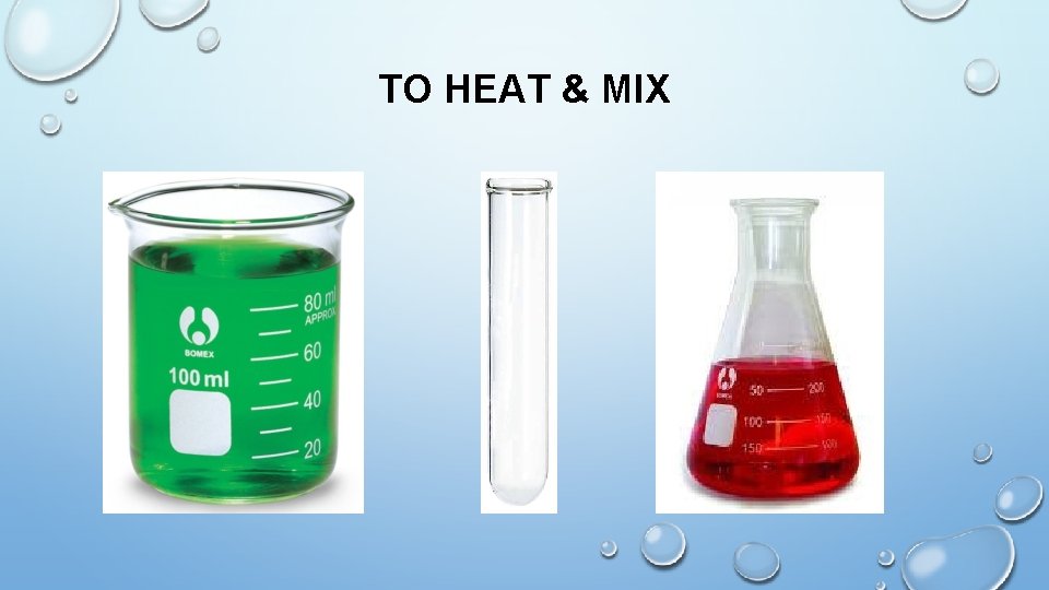 WORKING SAFELY WITH GLASSWARE PRESENTED BY SHERYL HOFFMANN