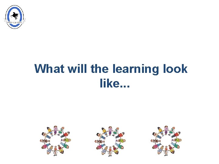 What will the learning look like. . . 