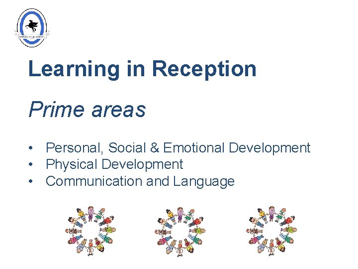 Learning in Reception Prime areas • Personal, Social & Emotional Development • Physical Development