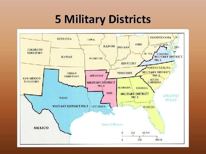5 Military Districts 